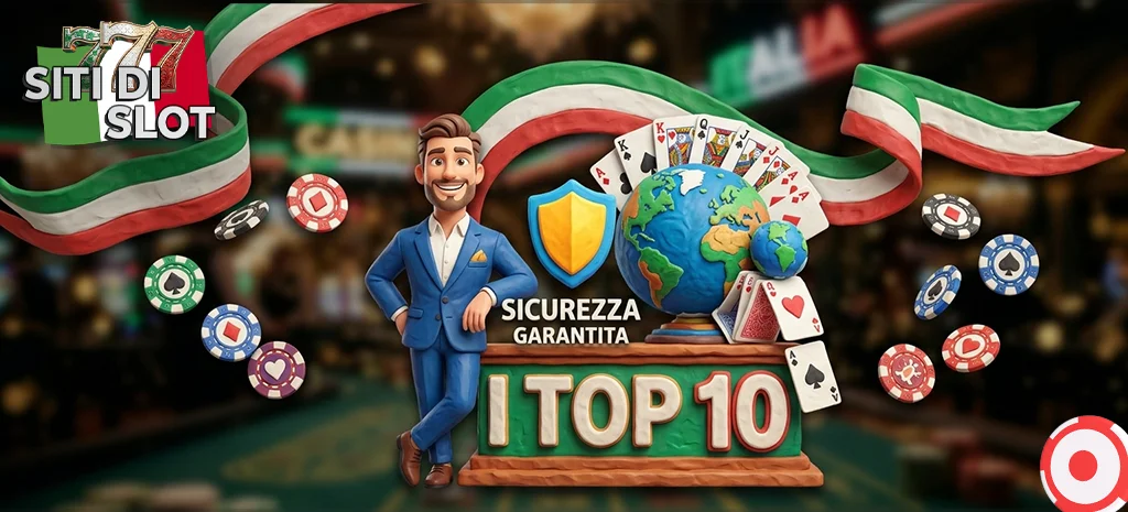 Top 10 siti di slot online non AAMS sicuri per giocatori italiani.
